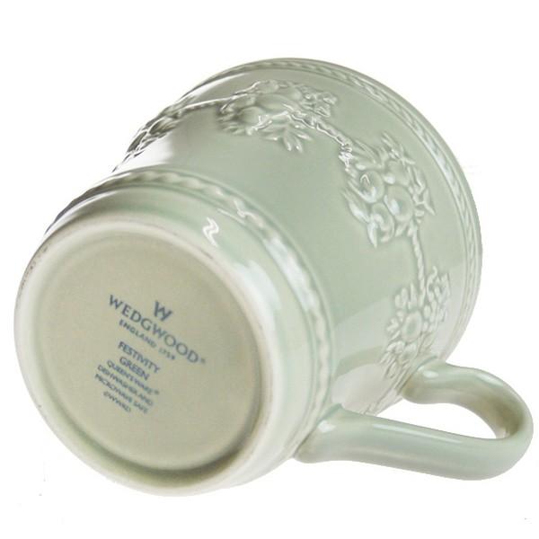 WEDGWOOD（ウェッジウッド） フェスティビティ マグカップ セージ