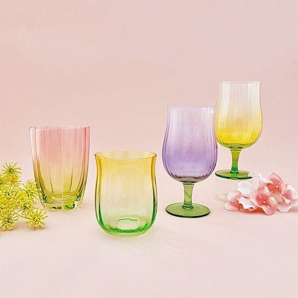 フラワーグラス S イエロー Flower Glass : スマートギフト Yahoo!店