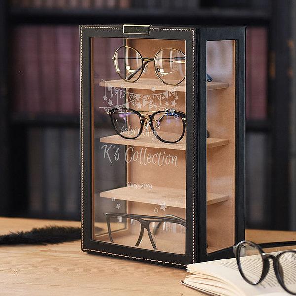 オシャレに飾る 眼鏡収納 メガネタワー 名入れで自分だけのメガネ