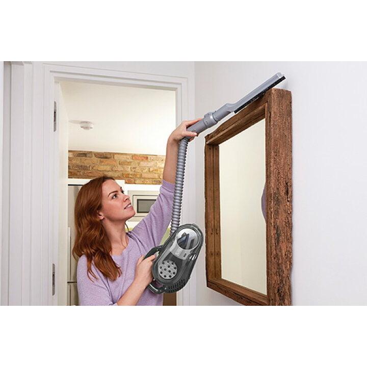 生活家電 BLACK＆DECKER レッド CS3250-R コードレス サイクロン式