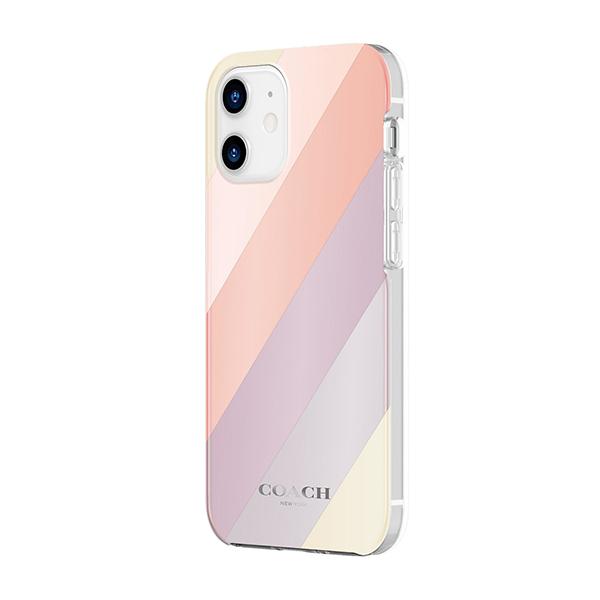 アウトレット Coach コーチ Iphone12mini ケース カバー スマホケース Diagonal Stripe Metallic ブランド おしゃれ ソフトバンク限定モデル スマートアイテムショップ 通販 Yahoo ショッピング