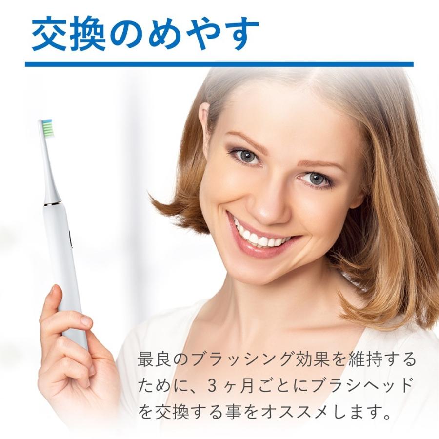 QCY infly-PT02WH 交換ブラシヘッド 替えブラシ3本セット｜smartitemshop｜05