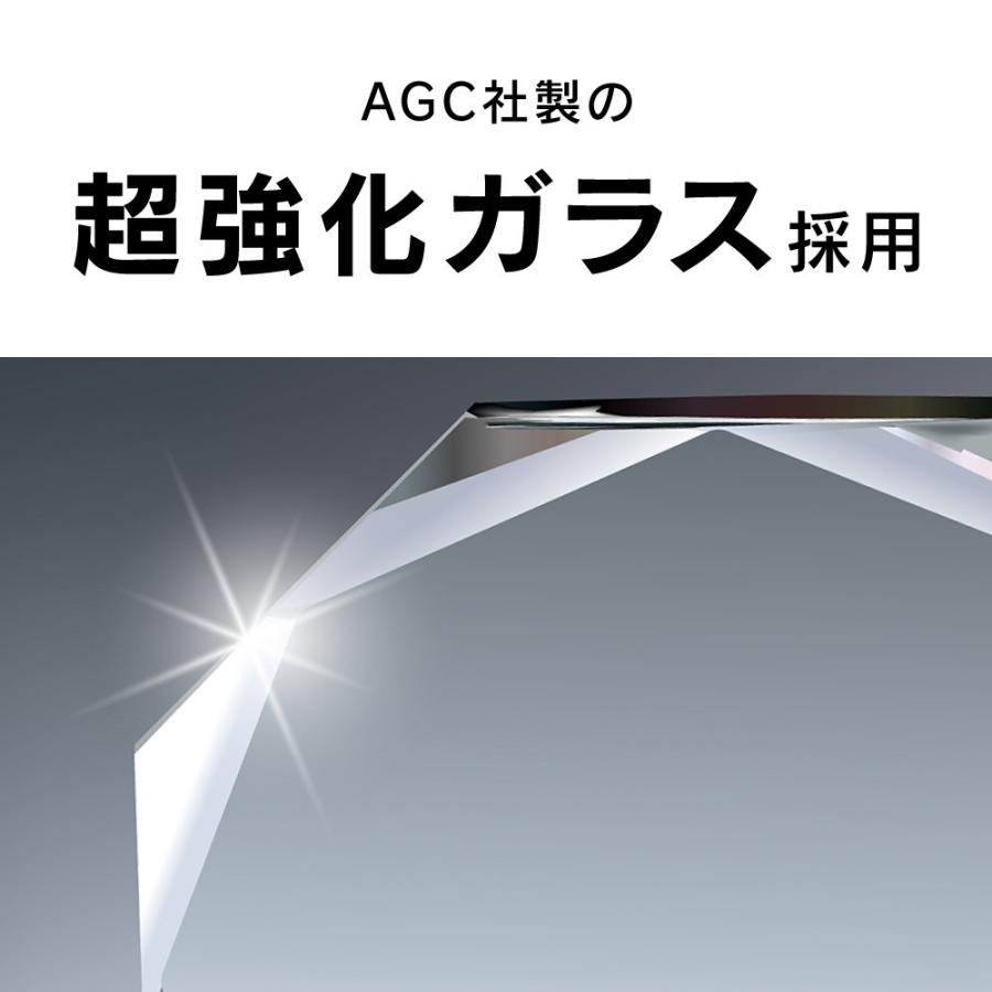 トリニティ iPhone SE（第3世代 / 第2世代） / 8 / 7 / 6s / 6 黄色くならないブルーライト低減 フレームガラス ブラック｜smartitemshop｜04