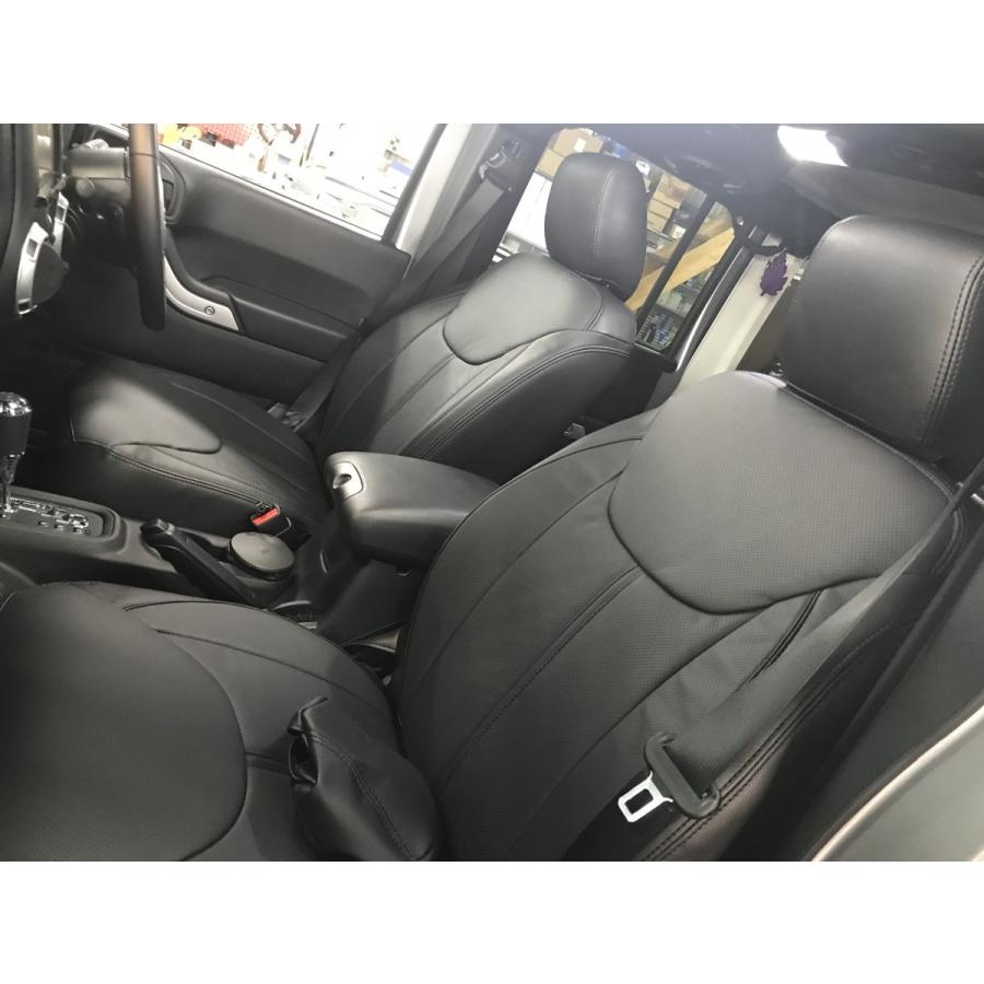 jeep ラングラー レザーシートカバー Smart JEEP JLラングラー専用リアルレザーシートカバー : くるまの電気