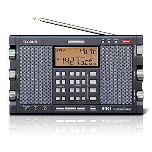 TECSUN H-501 短波ラジオ LSB/USB 同期検波＆SSB トリプル