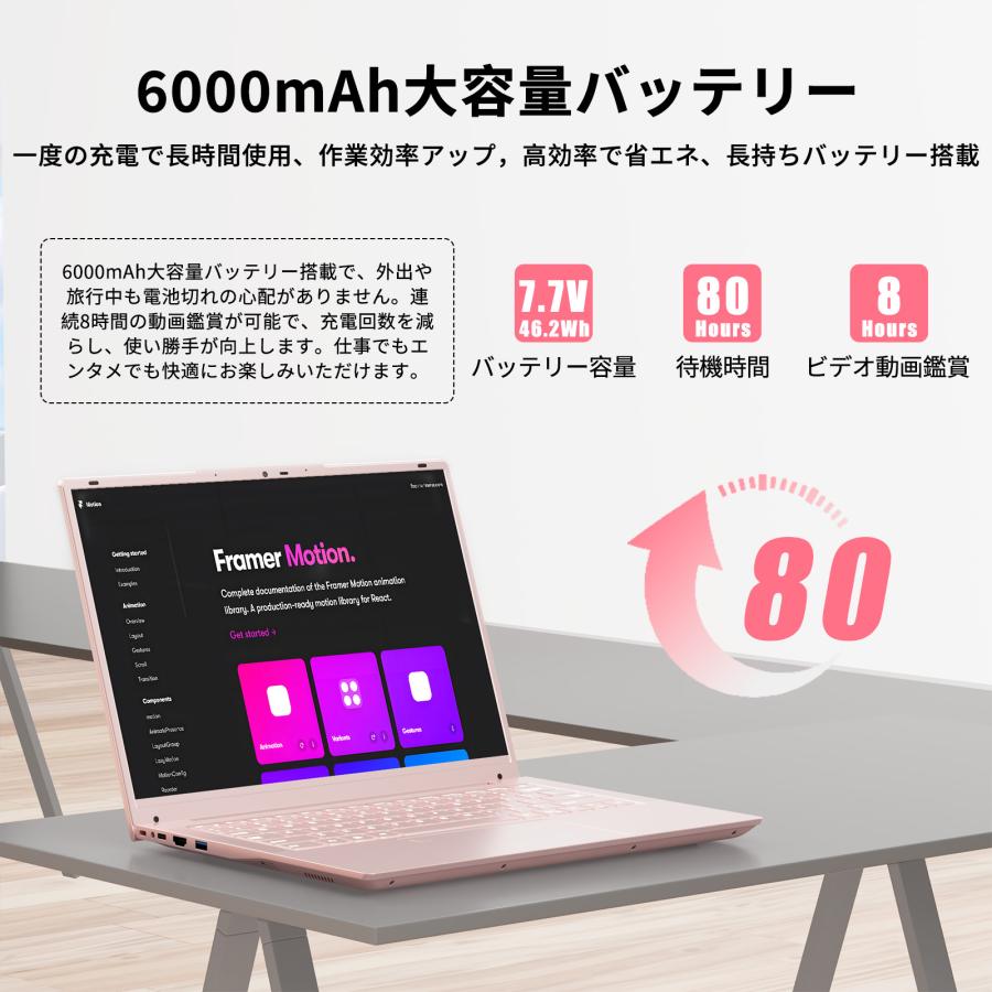 新品 ノートパソコン office2024 14インチ初期設定不要 2K IPS