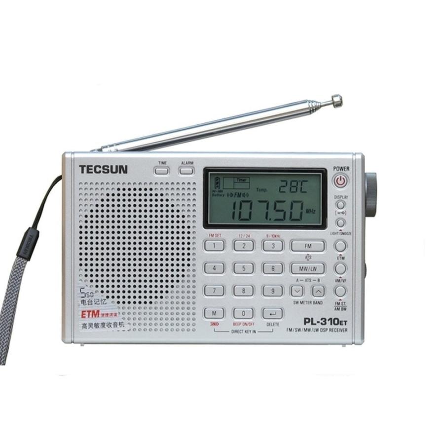 TECSUN PL-310ET 高性能ポータブルラジオ 高感度 短波ラジオ