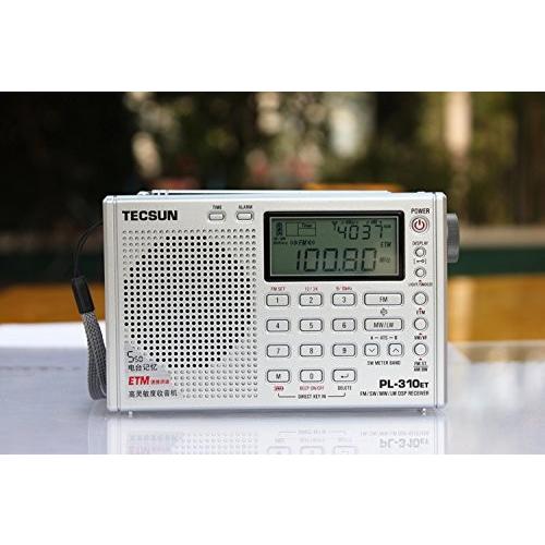 TECSUN PL-310ET 高性能ポータブルラジオ 高感度 短波ラジオ