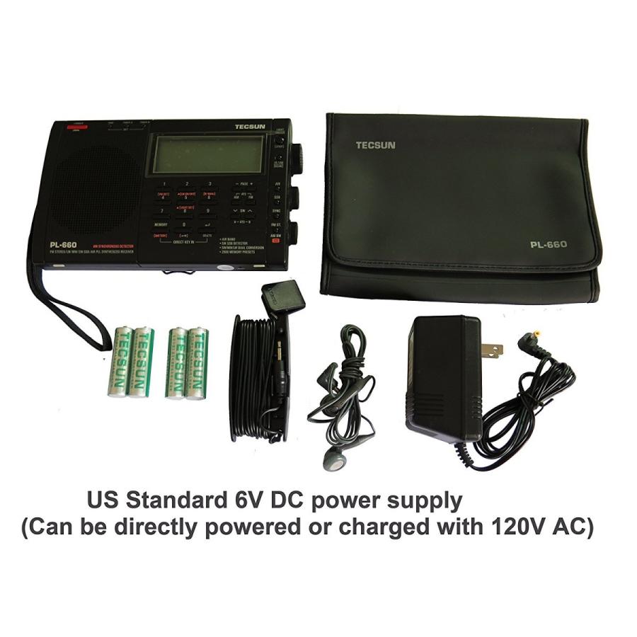 受信機 PL-660 TECSUN Amazon.com: TECSUN PL-660 Portable AM/FM/LW/Air Shortwave