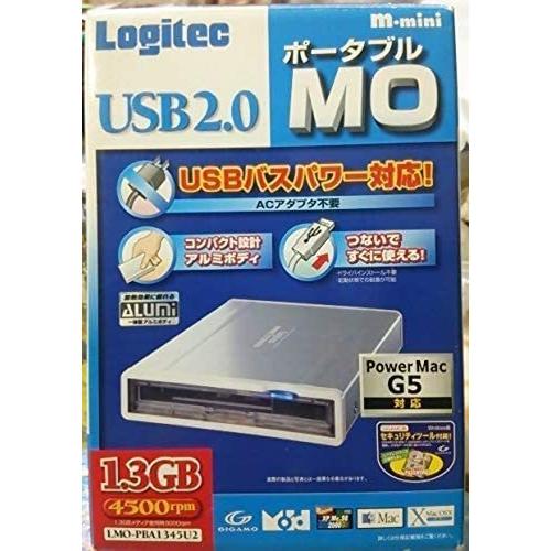 Logitec ポータブルタイプUSB 2.0外付型1.3GB MOユニット LMO