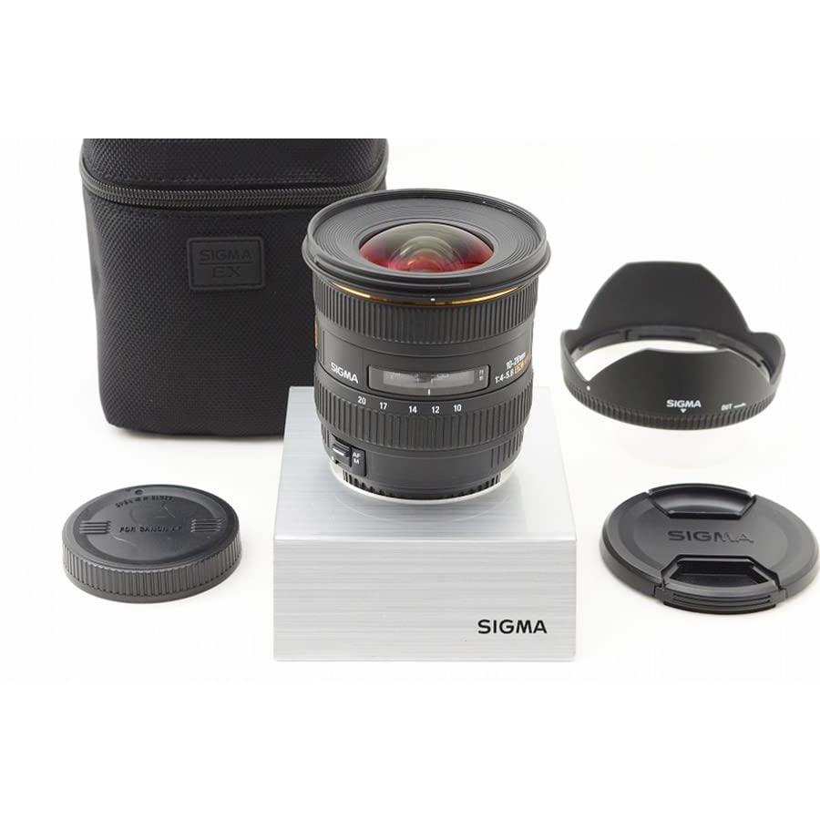 売れ筋がひ贈り物！ SIGMA 超広角ズームレンズ 10-20mm F4-5.6 EX DC