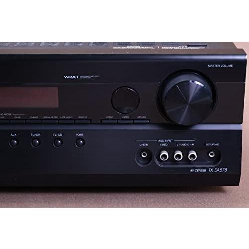 ONKYO 7.1ch対応AVセンター 最大出力160W×7 TX-SA578(B) ブラック
