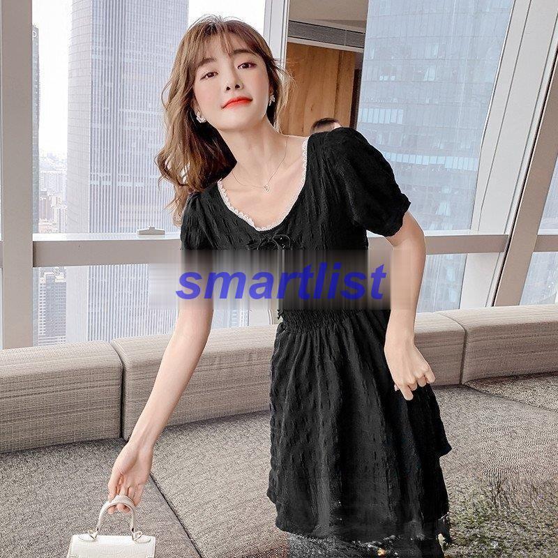 ワンピース 半袖 レディース 春 夏 ミニワンピース パフスリーブ ワンピース ショート丈ワンピース スクエアカラー きれいめ 上品 女性着 エレガント レトロ風 Bvcooaax1o ファッション Windowrevival Co Nz