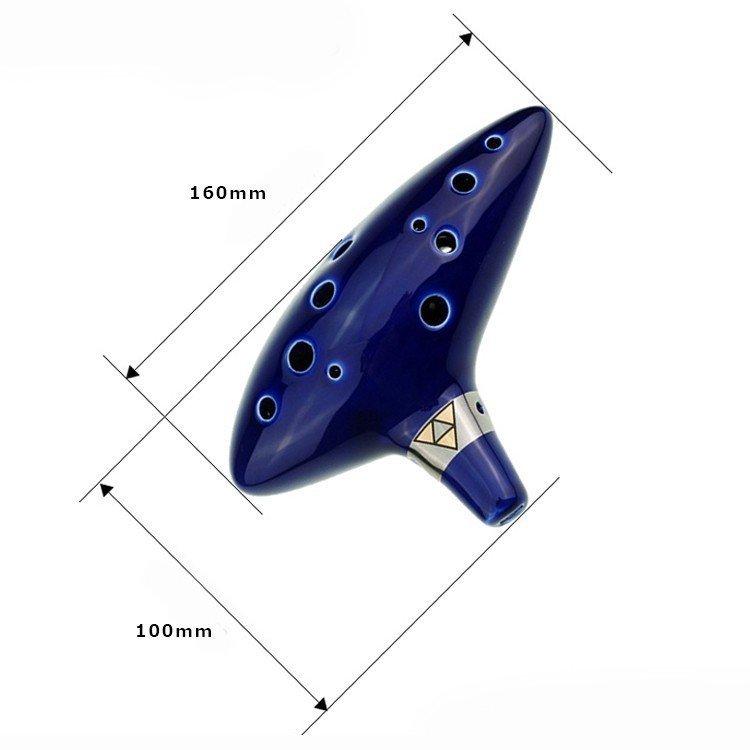 オカリナ 楽器 12穴 陶器製管 ゼルダの伝説風 吹奏 初心者 音楽 オカリナ 楽器 12穴 陶器製管 ゼルダの伝説風 吹奏 初心者 音楽