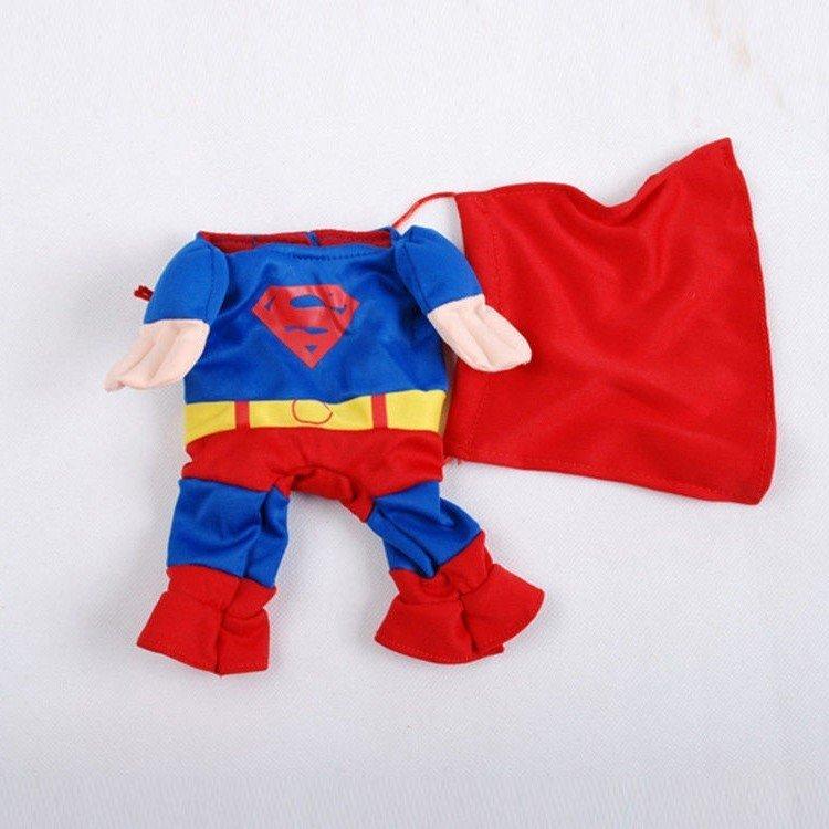 ドッグウェア 犬服のトレーナー ワンちゃんがスーパーマンに変身
