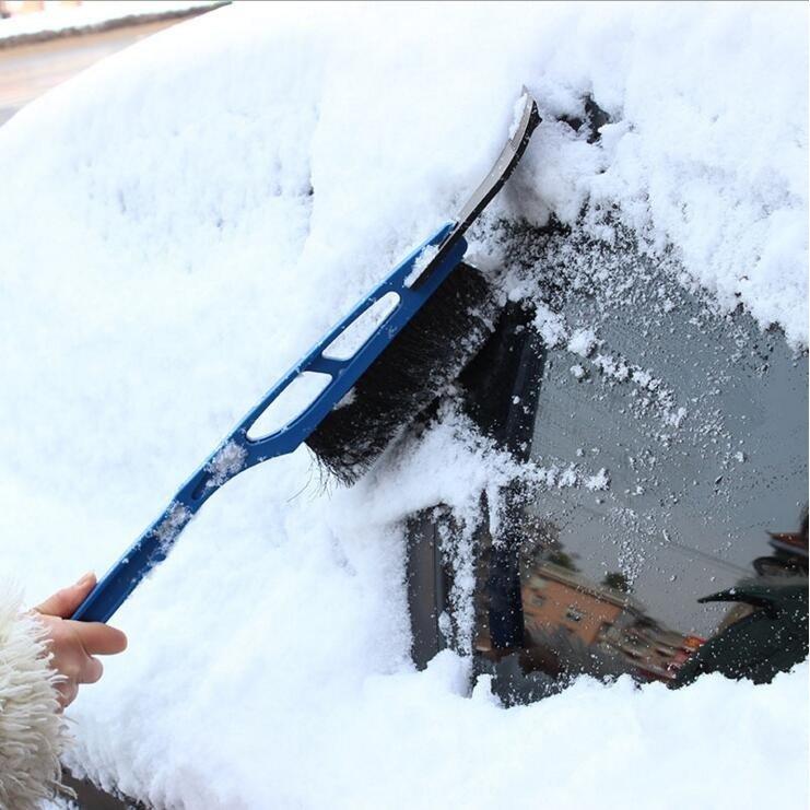 除雪ブラシ 雪かきスコップ　雪下ろし フロントガラス クリーンブラシ霜取り小型　除雪作業　55cm　車用　雪かき工具｜smartlist｜03