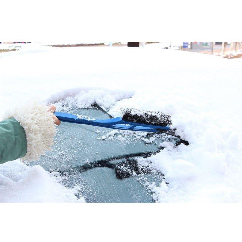 除雪ブラシ 雪かきスコップ　雪下ろし フロントガラス クリーンブラシ霜取り小型　除雪作業　55cm　車用　雪かき工具｜smartlist｜09