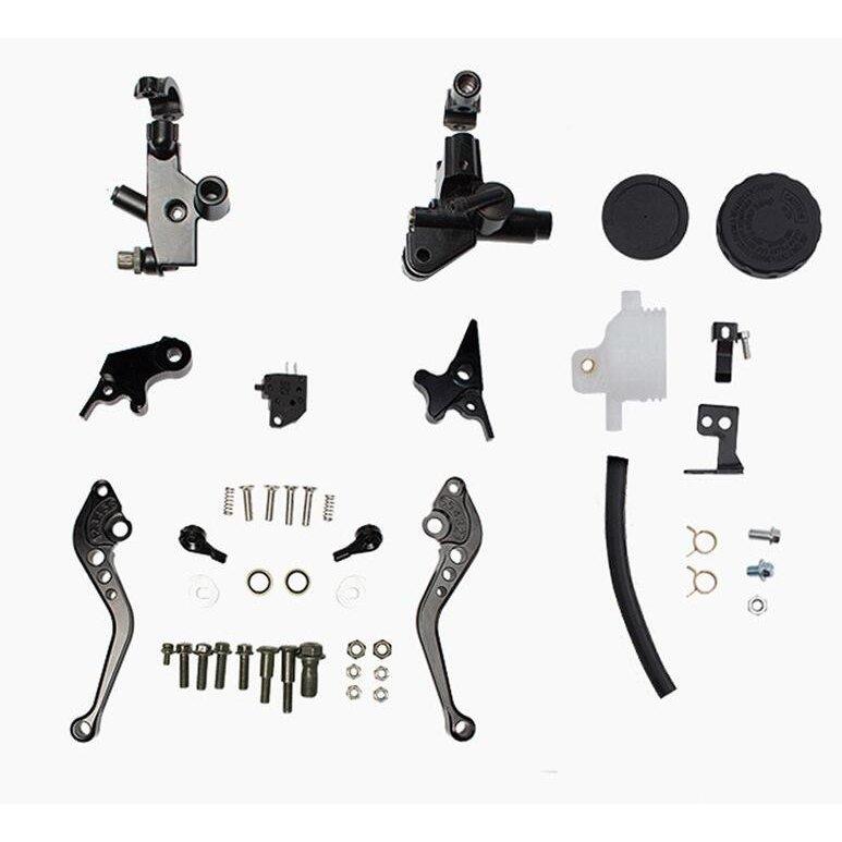 バイク ブレーキ・クラッチレバー マスターシリンダー セット 調節可能 汎用 レバー クラッチ CNC 7/8 22mm 左右セット｜smartlist｜07