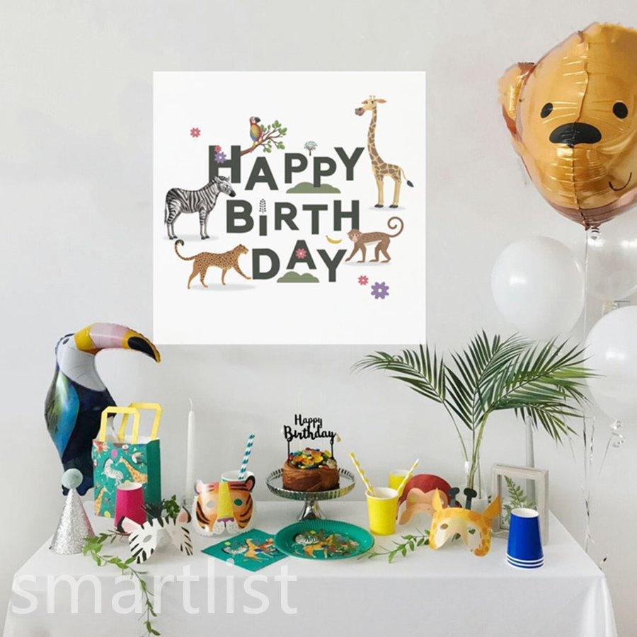 Happy Birthday 誕生日タペストリー ハッピーバースデー バースデー 誕生日 パーティー 飾り 子供 ベビー 赤ちゃん パーティーグッズ かわいい Pd4e8 Smartlist 通販 Yahoo ショッピング