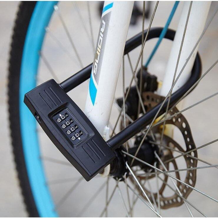 自転車ロック 4桁ダイヤル式 U字ロック 自転車ロック 盗難防止 超頑丈 パスワード 自由設定型 玄関 ドアロック バイク 自転車 電動自動車用ロック Pd4d9 Smartlist 通販 Yahoo ショッピング