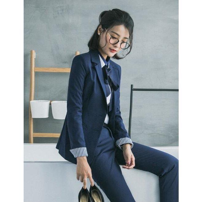 本店激安 スーツセット レディーススーツ 2点セットアップ キレイめ シンプル 無地 Ol通勤 長袖ジャケット パンツ スカート オフィス フォーマル 安い激安 Ecuaelectrom Com Ec