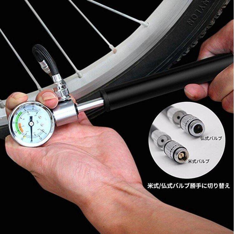 枚数限定 並行輸入品 SERFAS(サーファス) 自転車 高圧携帯空気入れ ミニポンプ エアゲージ(空気圧計) 仏式 米式 ロードバイク MTB MP-03 サーファス(SERFAS) 自転車 高圧携帯空気入れ ミニポンプ エアゲージ(空気圧計) 仏式 米式 ロードバイク