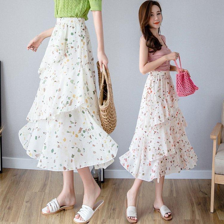 プリーツスカート レディース シフォン 花柄 夏 スカート 韓国風 Aライン ロング丈 フレア オシャレ 着痩せ コーデ マキシ丈 きれいめ ゆったり 30代 40代 50代 Pc1f Smartlist 通販 Yahoo ショッピング