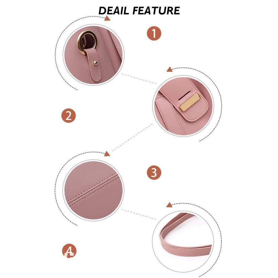 トートバッグ レディース ショルダーバッグ 大きめ 肩掛け 親子バッグ 大容量 マザーズバッグ pu革 手提げ 軽い 斜めがけ 軽量 通勤 かばん シンプル 2way｜smartlist｜04