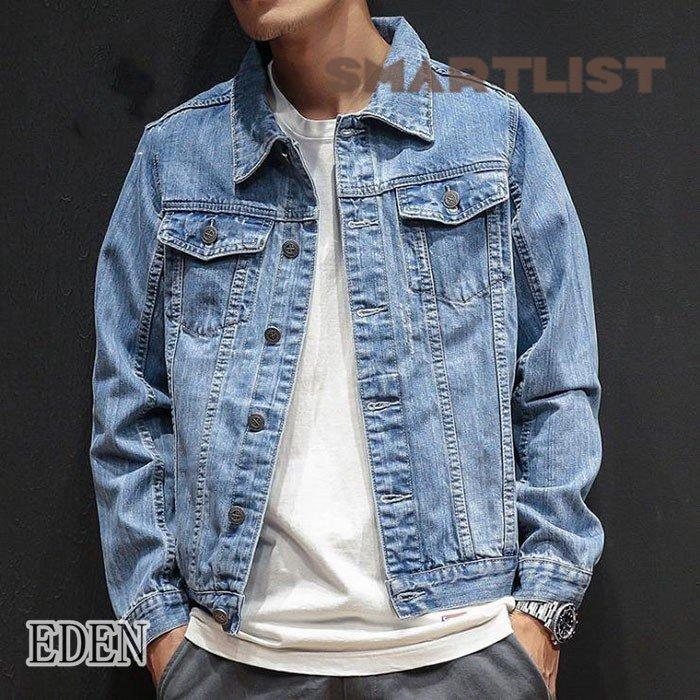 デニムジャケット メンズ アウター コート Gジャン ジージャン トップス 通勤 カジュアル 2019秋冬新作 デニムジャケット メンズ アウター コート Gジャン ジージャン トップス 通勤 カジュアル 袖丈64cm