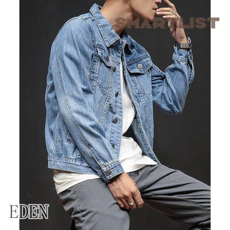 デニムジャケット メンズ アウター コート Gジャン ジージャン トップス 通勤 カジュアル 2019秋冬新作 デニムジャケット メンズ アウター コート Gジャン ジージャン トップス 通勤 カジュアル 袖丈64cm