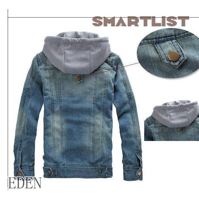 デニムジャケット メンズ アウター コート Gジャン ジージャン トップス 通勤 カジュアル 2019秋冬新作 5cm デニムジャケット メンズ アウター コート Gジャン ジージャン トップス 通勤 カジュアル 袖丈62cm