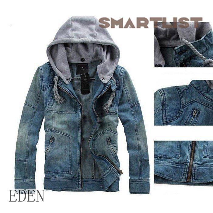 デニムジャケット メンズ アウター コート Gジャン ジージャン トップス 通勤 カジュアル 2019秋冬新作 5cm デニムジャケット メンズ アウター コート Gジャン ジージャン トップス 通勤 カジュアル 袖丈62cm