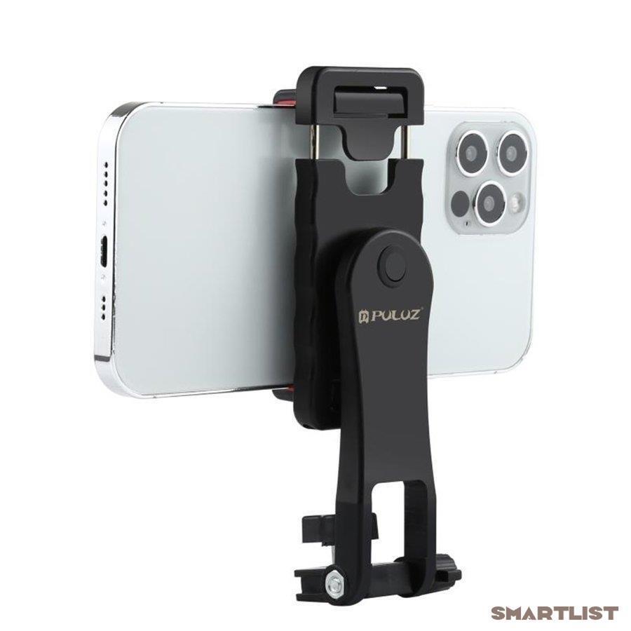 スマートフォン三脚マウントホルダー.携帯電話の三脚アダプタ.selfieスティック一脚調節可能なクランプ.はめあい.すべての電話