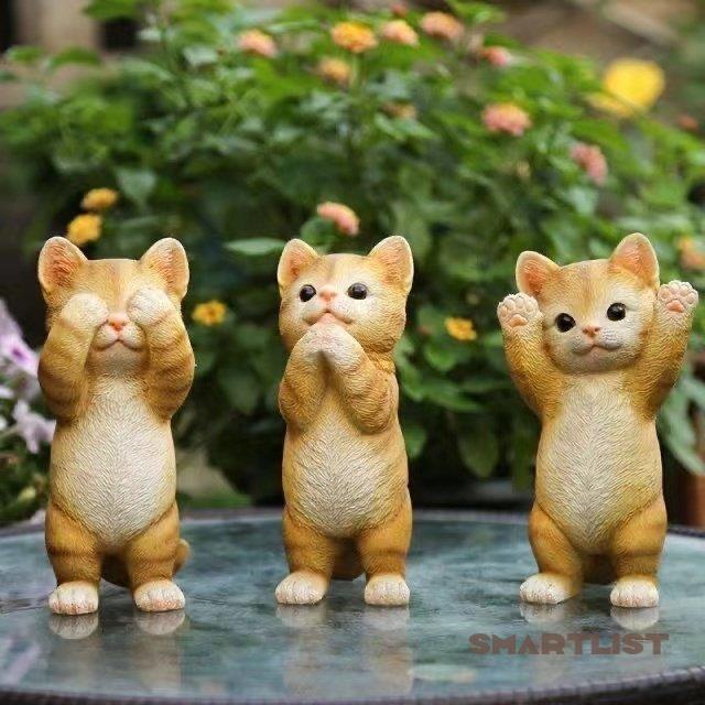 猫のかわいい置物 猫 置物 雑貨 グッズ かわいい おしゃれ オブジェ インテリア 飾り｜smartlist｜02