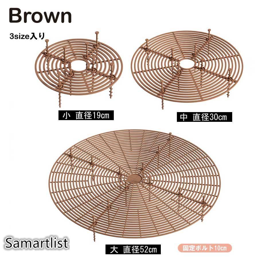 植木鉢グリッド ガードカバー 植物ポットカバー 3サイズセット ABSプラスチック製 植物 フラワー プロテクターキャット 犬 猫掘り