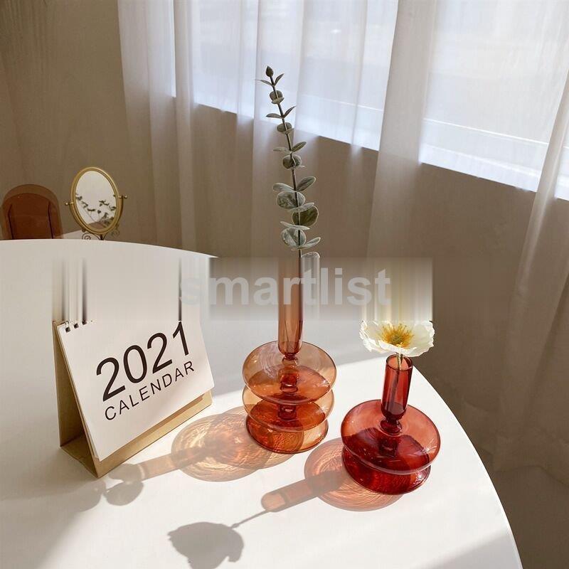 花瓶 北欧 フラワーベース ガラス 丸 ミニベース おしゃれ フラワーベース フラワー ベース インテリア 雑貨 一輪挿し 花器 かわいい 可愛い 韓国 Zhuang32shi216 Smartlist 通販 Yahoo ショッピング