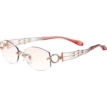 メガネ 正規激安 眼鏡 めがねフレーム Line Art シャルマンレディースメガネフレーム ラインアート XL1407-PE クインテットコレクション 誕生日 お祝い