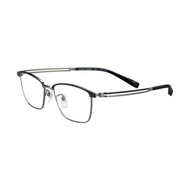メガネ 眼鏡 めがねフレーム Line Art ラインアート シャルマンメンズメガネフレーム ブリオコレクション XL1837-DG ダークグレー｜smartness