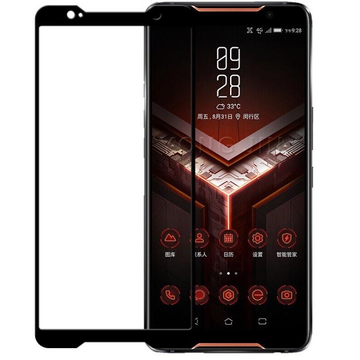 ZS600 全面保護フィルム Asus ROG Phone ZS600KL ガラスフィルム 