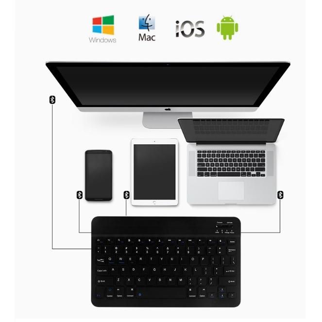 Bluetooth キーボード 日本語配列 タブレット iPad スマホ iphone