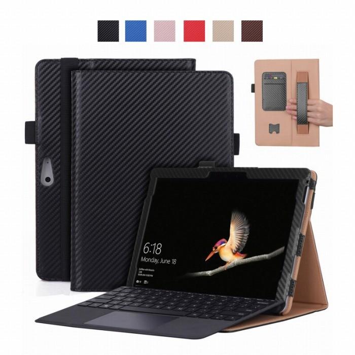Microsoft Surface Go ケース サーフェス ゴー カバー マイクロソフト10.1インチ  MHN-00014 3点セット 保護フィルム タッチペン おまけ フィルム スタンドケー | ブランド登録なし | 04
