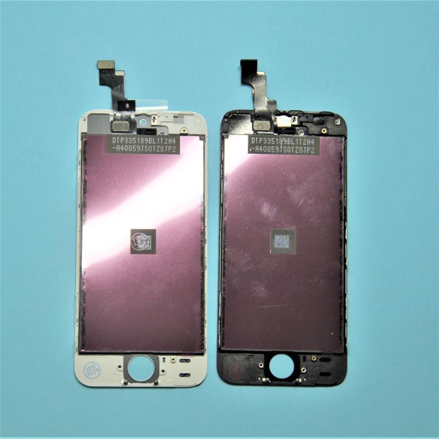 iPhone5フロントパネル【Aグレード】修理セットA【即日発送】【修理工具.強化ガラスフィルム付き】 iPhone修理 　ガラス交換　画面修理　液晶修理｜smartpartsspecial｜03