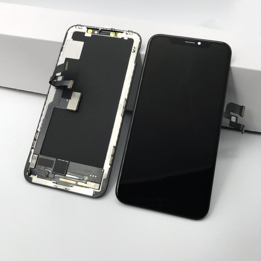 iPhoneXフロントパネル【incell インセル】修理セットA【修理工具 強化ガラス 防水テープ付き】【即日発送】【送料無料】修理キット 液晶パネル ドライバー｜smartpartsspecial｜02