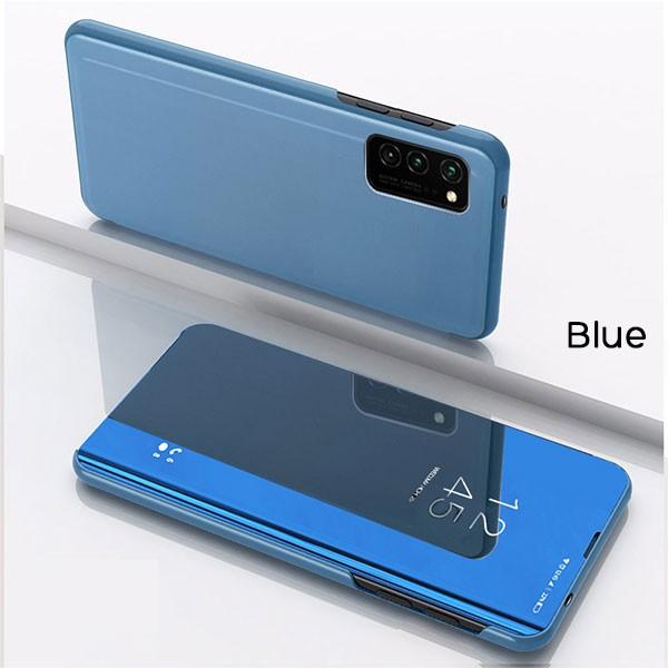 Galaxy S S20 5G S20+ ケース 手帳型 半透明ミラー カバー