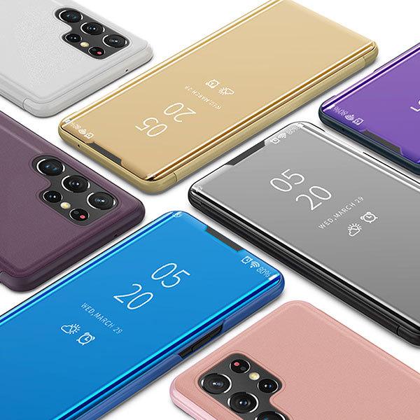 Galaxy S S22 Ultra SC-52C SCG14 ケース 手帳型 半透明ミラー Galaxy S S22 Ultra SC-52C SCG14 ケース 手帳型 半透明ミラー