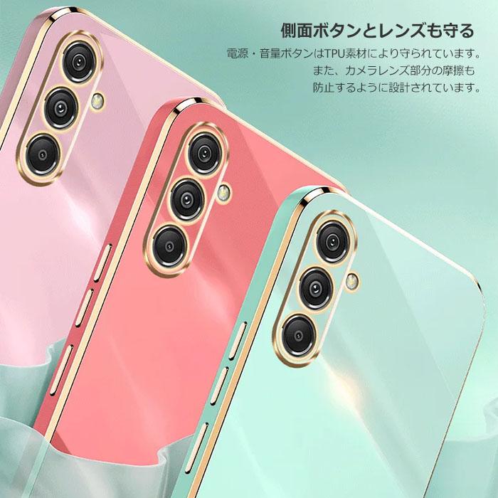 Galaxy S S23 FE ケース SCG24 カバー ソフトケース カラフル