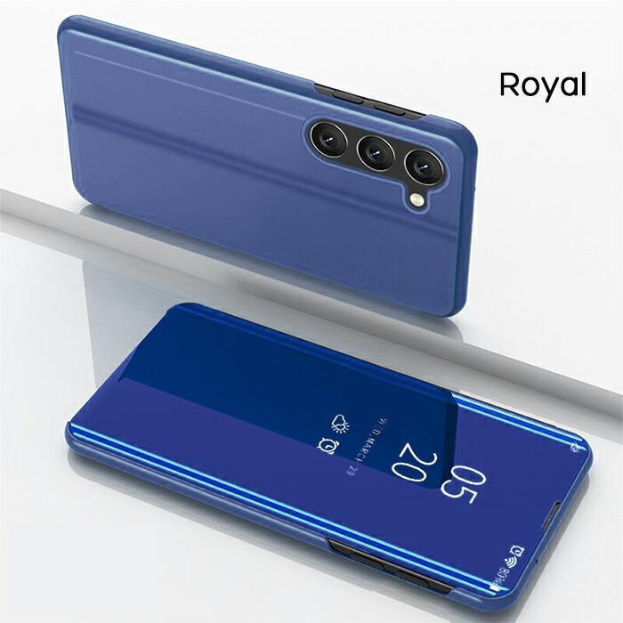 Galaxy S S24 ケース SC-51E SCG25 SM-S921Q カバー 手帳型 半透明