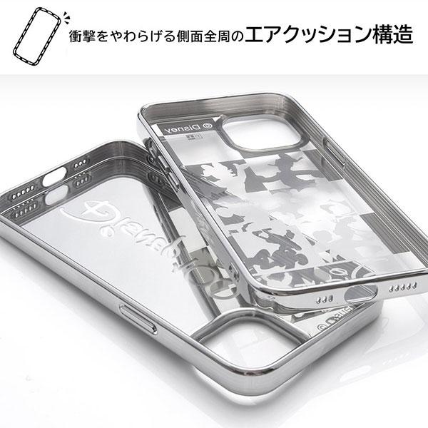 iPhone14 iPhone13 ケース ソフトケース TPU ディズニー 100周年限定デザイン META Frame ミッキー＆フレンズ カバー アイホン アイフォン スマホケース｜smartphone-goods｜04