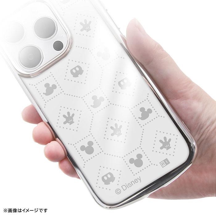 iPhone15 Pro ケース ソフトケース ディズニー TPU METAMORU ミニーマウスサイン_メタリック カバー アイフォン スマホケース｜smartphone-goods｜03