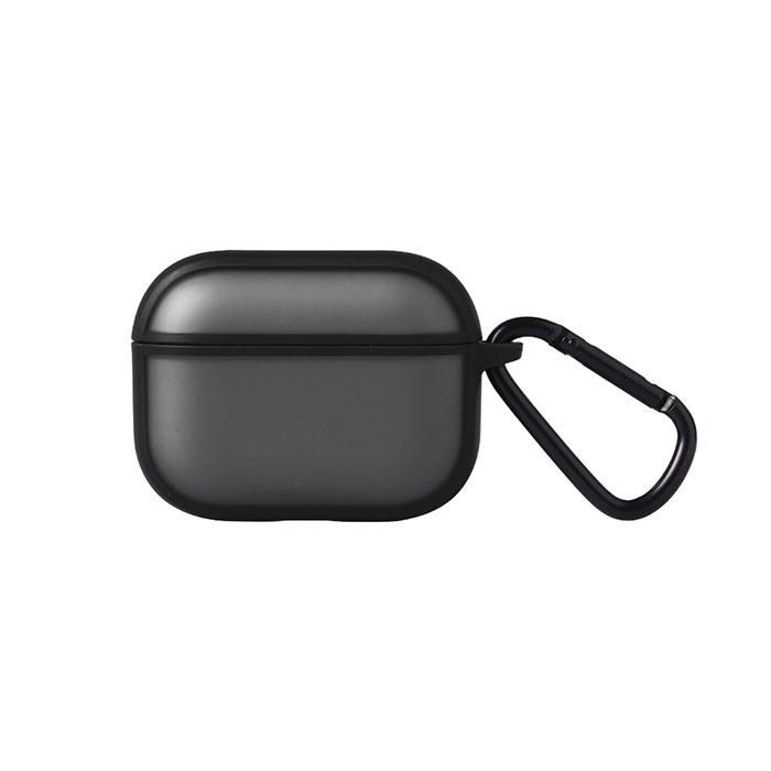 AirPods Pro 3 ケース ハイブリッド 耐衝撃 シルキーマット ブラック